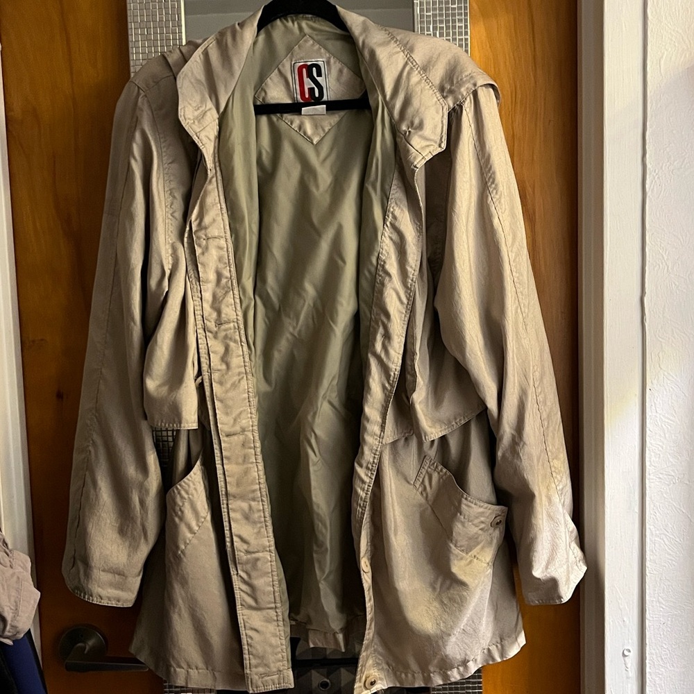 Cs Essentials Vintage Tan Utility Jacket - image 1